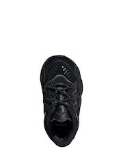 adidas Originals Black Ozweego Trainers - Image 6 of 10