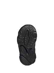 adidas Originals Black Ozweego Trainers - Image 7 of 10