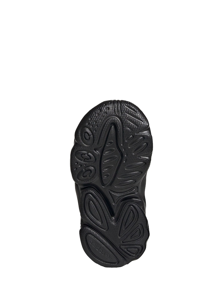 adidas Originals Black Ozweego Trainers - Image 7 of 10