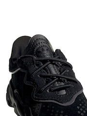 adidas Originals Black Ozweego Trainers - Image 9 of 10