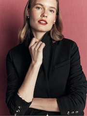 Boden Black Stamford Ponte Blazer - Image 1 of 6