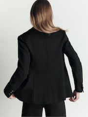 Boden Black Stamford Ponte Blazer - Image 3 of 6