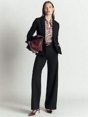 Boden Black Stamford Ponte Blazer - Image 4 of 6