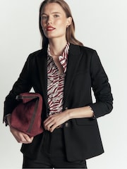 Boden Black Stamford Ponte Blazer - Image 5 of 6