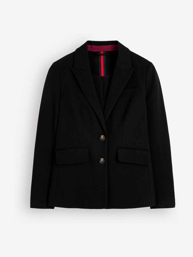 Boden Black Stamford Ponte Blazer - Image 6 of 6