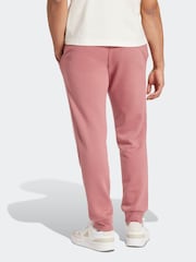 adidas Pink Regular Essentials Fleece Tapered Joggers - Image 2 of 7
