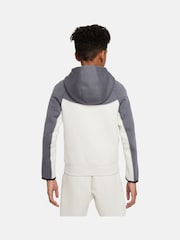 Nike Black/White Tech Fleece Zip Through Hoodie - Image 2 of 5