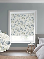 Laura Ashley Heritage Blue Gosford Made To Measure Roller Roller Blind - Image 1 of 6