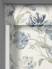 Laura Ashley Heritage Blue Gosford Made To Measure Roller Roller Blind - Image 4 of 6