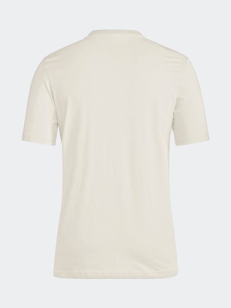 adidas Brown Essentials Single Jersey Embroidered Small Logo 100% Cotton T-Shirt - Image 8 of 8 adidas Brown Essentials Single Jersey Embroidered Small Logo 100% Cotton T-Shirt - Image 8 of 8