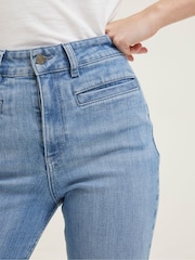 FatFace Blue Fly Flare Jeans - Image 4 of 6