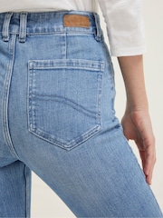 FatFace Blue Fly Flare Jeans - Image 5 of 6