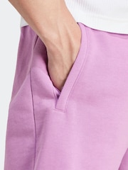 adidas Orignal Pink Essentials Trefoil 100% Cotton Shorts - Image 5 of 6