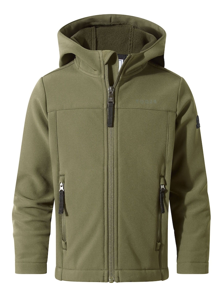 Grün - Tog 24 Koroma Softshell-Jacke mit Kapuze - Bild 4 von 4 Grün - Tog 24 Koroma Softshell-Jacke mit Kapuze - Bild 4 von 4