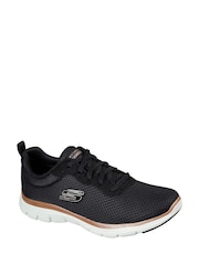 Skechers Black Flex Appeal 4.0 - Brilliant View Womens Trainers - Image 2 of 3