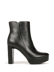 Naturalizer Flavio Leather Ankle Black Boots - Image 1 of 7