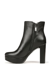 Naturalizer Flavio Leather Ankle Black Boots - Image 2 of 7