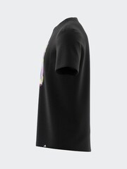 adidas Black 100% Cotton Doodle Graphic T-Shirt - Image 13 of 15