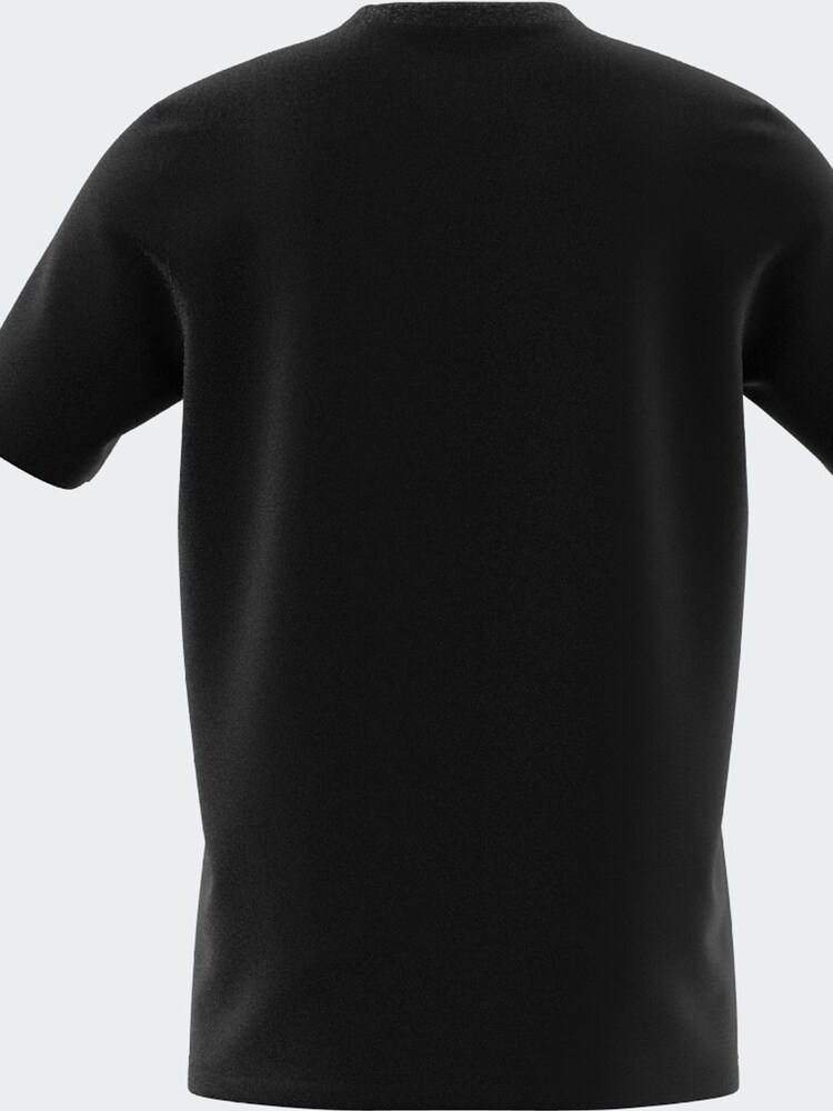 adidas Black 100% Cotton Doodle Graphic T-Shirt - Image 8 of 15