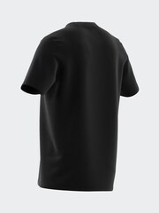 adidas Black 100% Cotton Doodle Graphic T-Shirt - Image 9 of 15