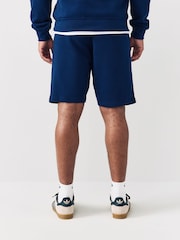 Azul - Pantalones cortos básicos de algodón 100 % con diseño de trébol de Adidas Original - Imagen 3 de 6