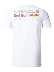 Fanatics Unisex Large Oracle Red Bull Racing Logo 100% Cotton White T-Shirt - Image 3 of 3