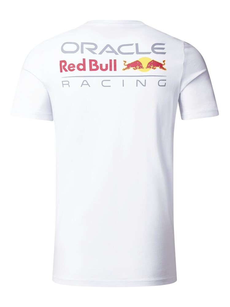 Fanatics Unisex Large Oracle Red Bull Racing Logo 100% Cotton White T-Shirt - Image 3 of 3