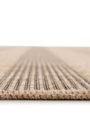 kukoon Beige Washable Leni Striped Rug - Image 3 of 6