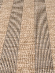 kukoon Beige Washable Leni Striped Rug - Image 5 of 6