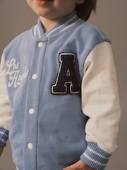 Light Blue Letterman and Shorts Set (3mths-7yrs) - Image 5 of 8