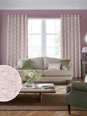 Laura Ashley Peony Pink Rowena Made to Measure Curtains - Image 1 of 9