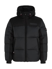 Tommy Hilfiger Black New York Hooded Jacket - Image 4 of 6