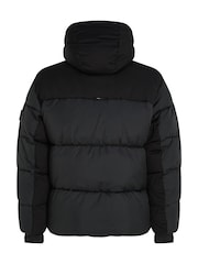 Tommy Hilfiger Black New York Hooded Jacket - Image 5 of 6