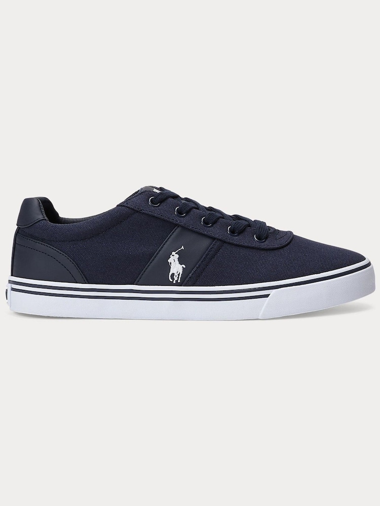 Polo Ralph Lauren Navy Hanford Canvas Trainer - Image 1 of 4
