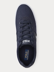 Polo Ralph Lauren Navy Hanford Canvas Trainer - Image 3 of 4