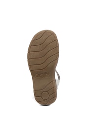 Pavers Silver Easy FIt Elvira Extra Wide Sandals - Image 5 of 5