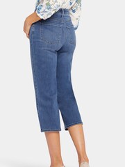 NYDJ Blue Joni Relaxed Capri Jeans - Image 2 of 6