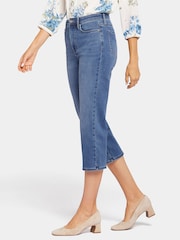 NYDJ Blue Joni Relaxed Capri Jeans - Image 4 of 6