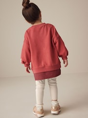 Red Smile Character Long Sleeve Top and Leggings Set (3mths-6yrs) - Image 3 of 7