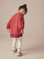 Red Smile Character Long Sleeve Top and Leggings Set (3mths-6yrs) - Image 4 of 7