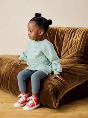 Green Leopard Character Long Sleeve Top and Leggings Set (3mths-7yrs) - Image 2 of 7