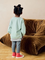 Green Leopard Character Long Sleeve Top and Leggings Set (3mths-7yrs) - Image 3 of 7