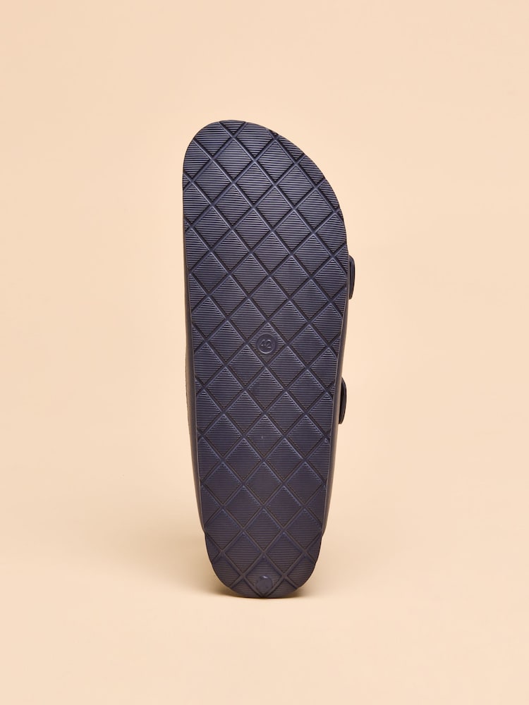 Joules Sunseeker Navy Blue EVA Sliders - Image 4 of 5