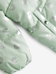 Metino zelena - odporen na dež Folija pikčast; pikast Snowsuit (3mths-7yrs) - Slika 3 iz 5