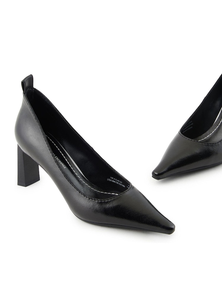 Armani Exchange Stiletto Black Shoes - Image 5 of 5
