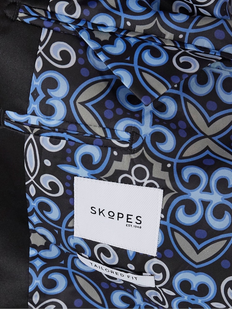 črna - Skopes lepo prilegajočem se kroj; oprijet kroj Jive Velvet jakna; suknjič - Slika 9 iz 9 črna - Skopes lepo prilegajočem se kroj; oprijet kroj Jive Velvet jakna; suknjič - Slika 9 iz 9