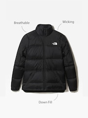 The North Face Black Diablo Down Padded Jacket - Image 12 of 12