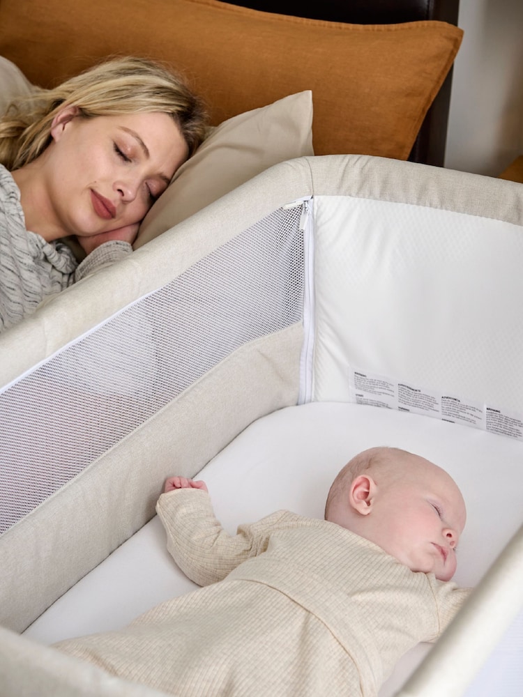 Mamas & Papas Fawn Lua Bedside Crib - Image 2 of 7