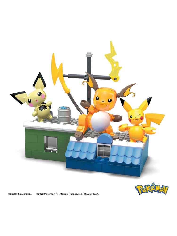 Mega Construx Pokemon Pikachu Evolution Set - Image 2 of 3