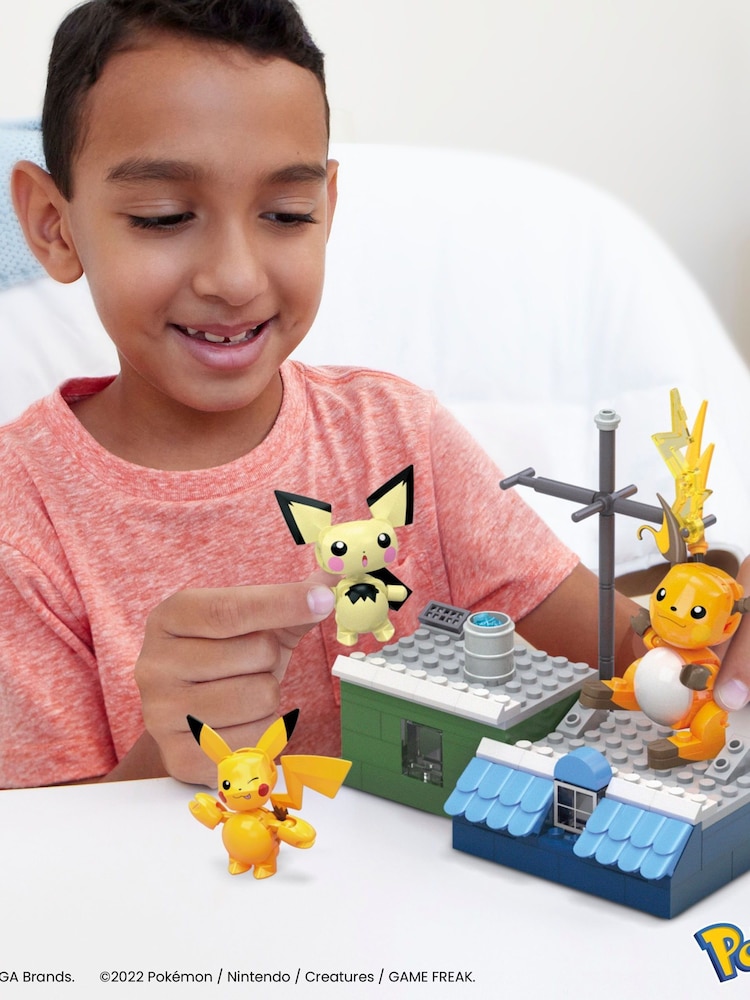 Mega Construx Pokemon Pikachu Evolution Set - Image 3 of 3